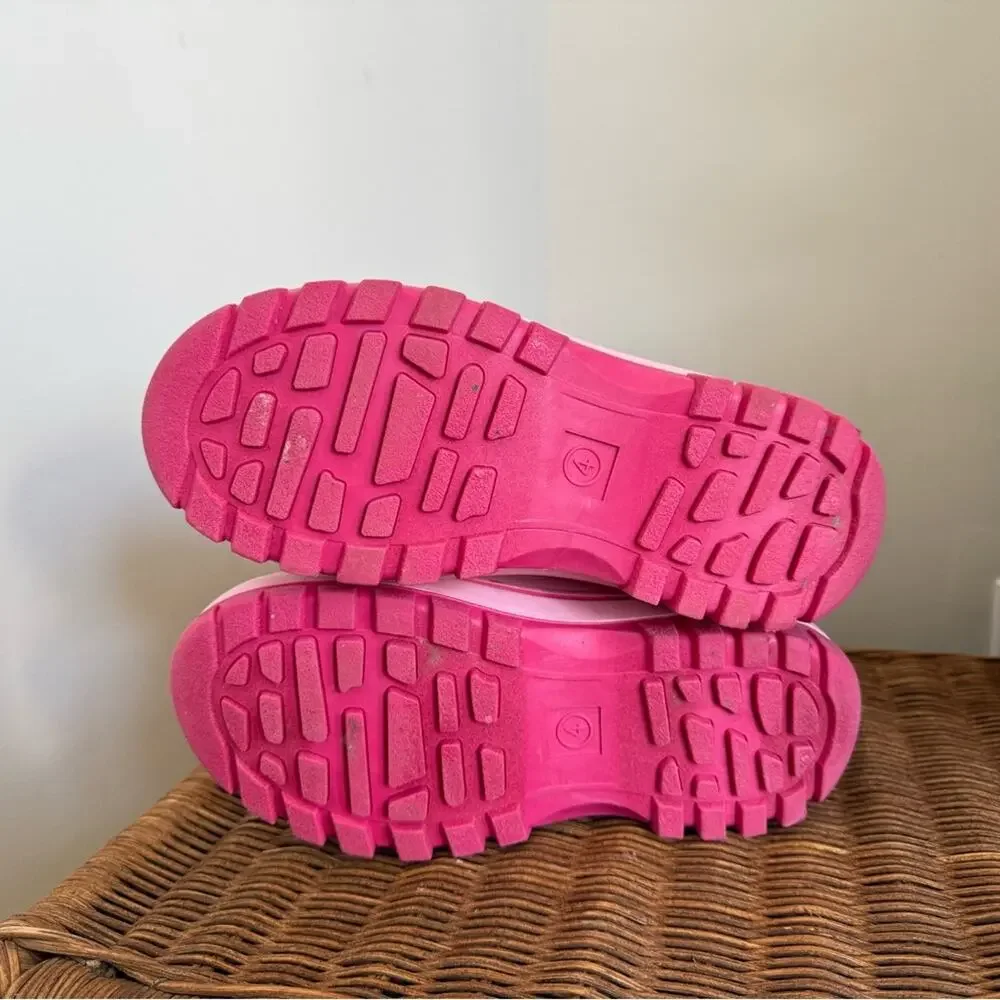 Lands’ End Pink Insulated Winter Snow Boots – Youth 4 (EU 36) – EUC